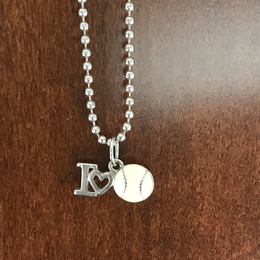 Baseball Necklace